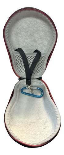 Estuche Rigido Compatible Parlante Jbl Clip4 Clip 3 Negro Gris